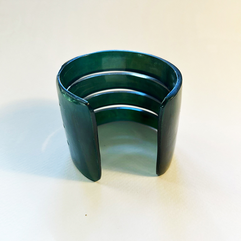 Manchette vert émeraude – Image 7