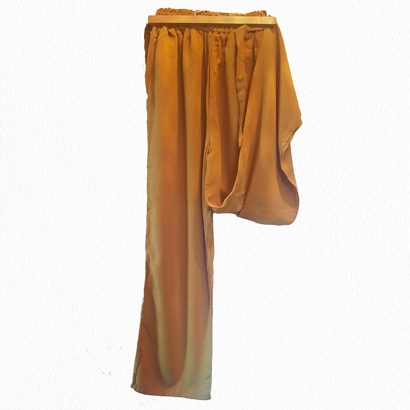 Pantalon ample, Jaune moutarde – Image 4