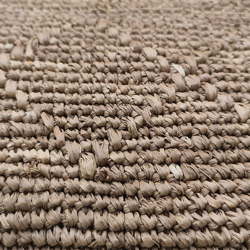 Pochette en raphia naturelle – Image 3