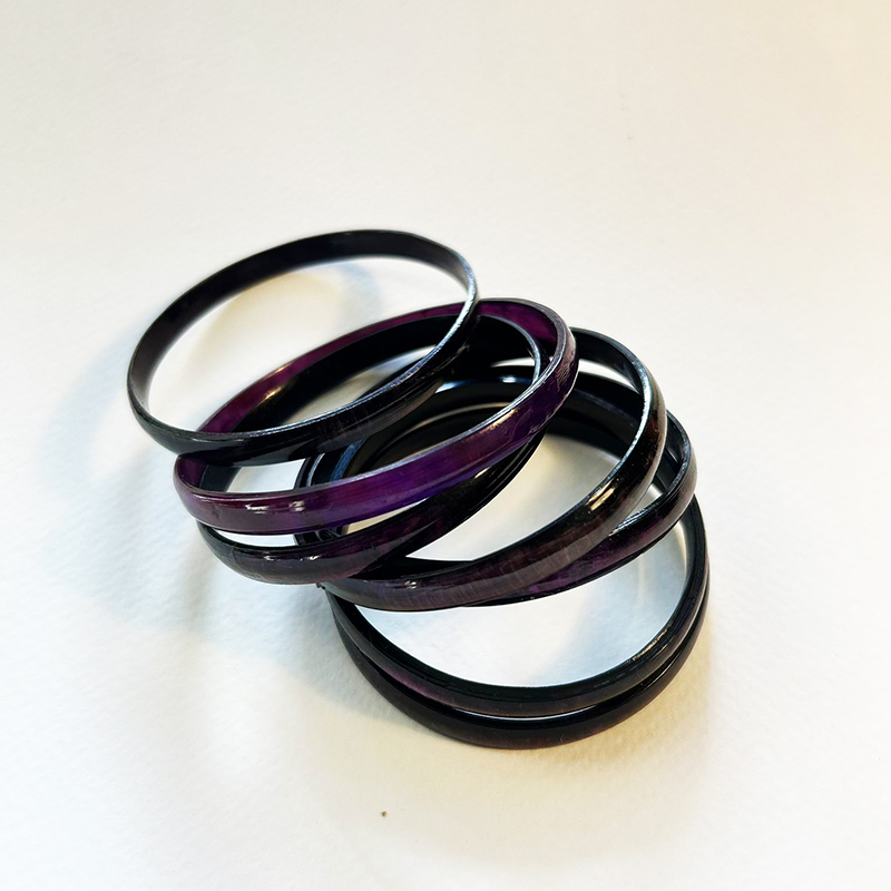 Semainier violet profond & noir – Image 2